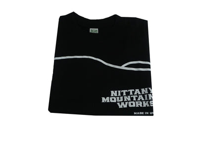 Black & White Nittany Mountain Works Kids Tee